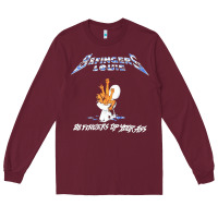 Burgundy 88 FINGERS LOUIE ART Long Sleeve Tee - maiPhamDesign
