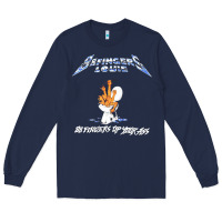Navy 88 FINGERS LOUIE ART Long Sleeve Tee - maiPhamDesign