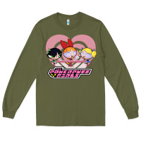 Army Green Vintage Classic American cartoon Movie Characters Mens Best Long Sleeve Tee - maiPhamDesign