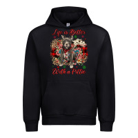 Black Christmas life is better with a pittie Urban Hoodie - JahusDesignShop