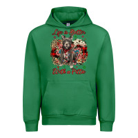 Emerald Christmas life is better with a pittie Urban Hoodie - JahusDesignShop