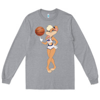 Heather Grey lola bunny Long Sleeve Tee - maiPhamDesign