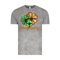 Cloud Rock Feeling lucky with clover Vintage Tee - HowdyJamesFarm