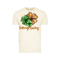 Vintage Arctic Feeling lucky with clover Vintage Tee - HowdyJamesFarm