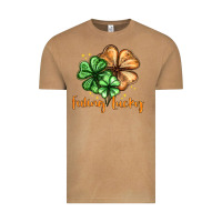 Vintage Camel Feeling lucky with clover Vintage Tee - HowdyJamesFarm
