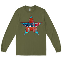 Army Green Oh my stars Long Sleeve Tee - FaDigitalArtStudio