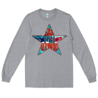 Heather Grey Oh my stars Long Sleeve Tee - FaDigitalArtStudio
