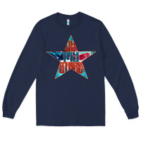 Navy Oh my stars Long Sleeve Tee - FaDigitalArtStudio
