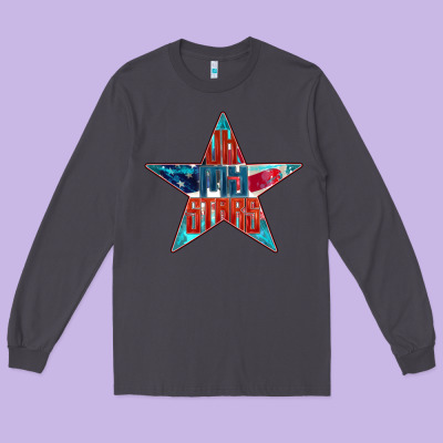 Oh My Stars Long Sleeve Tee Designed By Fadigitalartstudio