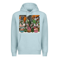 Blue Mist easter Premium Hoodie - CowhideDigitalArt