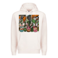 Pale Pink easter Premium Hoodie - CowhideDigitalArt