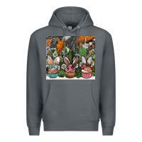 Rock easter Premium Hoodie - CowhideDigitalArt