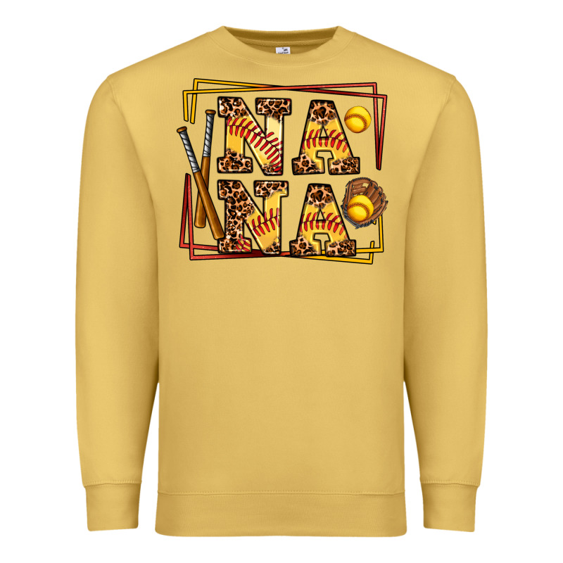 Softball  Nana Premium Sweatshirt by AdoDesignShop | Teevron