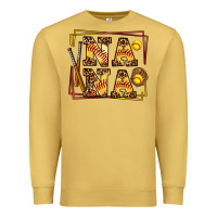 Antique Gold softball  nana Premium Sweatshirt - AdoDesignShop