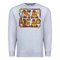 Heather Grey softball  nana Premium Sweatshirt - AdoDesignShop