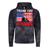 Cloud Black thank you veterans service patriot veteran day american flag t shirt Vintage Hoodie - maiPhamDesign