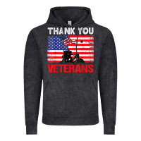 Vintage Black thank you veterans service patriot veteran day american flag t shirt Vintage Hoodie - maiPhamDesign
