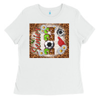 White senior 2023 soccer Ladies Tee - TumblerDesignByShophia