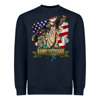 Navy army veteran  pray Heavyweight Sweatshirt - BarkalooDesign