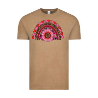 Vintage Coffee valentine's day sunflower rainbow Vintage Tee - RanaPortraitStore