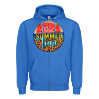 True Royal summer time watermelon Zipper Hoodie - BarkalooDesign