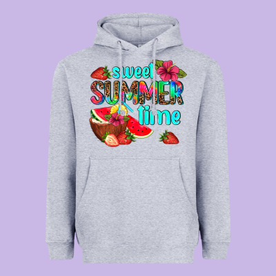 Sweet Summer Time Heavyweight Hoodie Designed By Adodesignshop