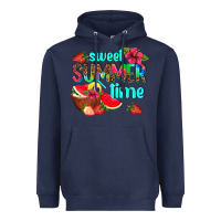 Navy sweet summer time Heavyweight Hoodie - AdoDesignShop