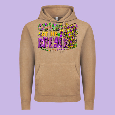 Come At Me Breaux Vintage Hoodie Designed By Fadigitalartstudio