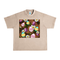 French Oak Easter rabbit eggs Urban Heavy Tee - OliviaCreatesArt