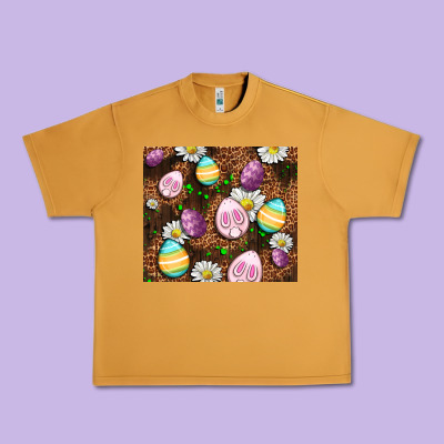 Easter Rabbit Eggs Urban Heavy Tee Designed By Oliviacreatesart