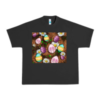 Pigment Black Easter rabbit eggs Urban Heavy Tee - OliviaCreatesArt