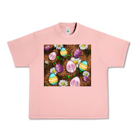 Salmon Easter rabbit eggs Urban Heavy Tee - OliviaCreatesArt