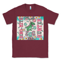 Burgundy dino mite egg hunter Classic Tee - TumblerDesignByShophia