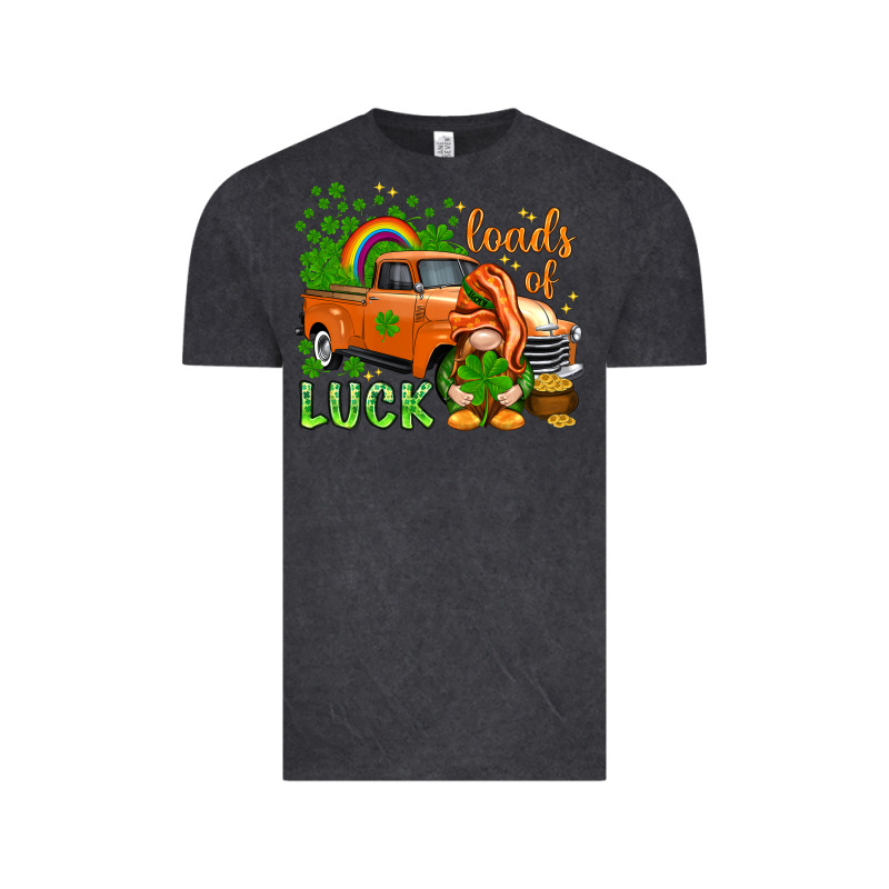 St. Patrick's Loads Of Luck With Gnome Vintage Tee by HowdyJamesFarm | Teevron