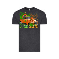 Vintage Black St. Patrick's Loads of luck with gnome Vintage Tee - HowdyJamesFarm