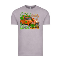 Vintage Zinc St. Patrick's Loads of luck with gnome Vintage Tee - HowdyJamesFarm