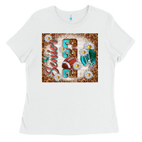 White senior 2023 football Ladies Tee - TumblerDesignByShophia