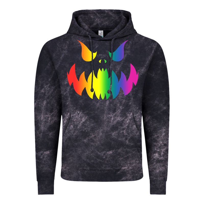 Halloween Gay Lesbians Pride Pumpkin Lgbt Pride Vintage Hoodie by maiPhamDesign | Teevron