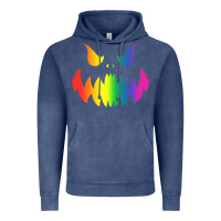 Vintage Denim halloween gay lesbians pride pumpkin lgbt pride Vintage Hoodie - maiPhamDesign