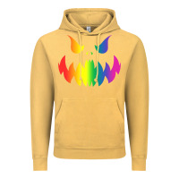 Vintage Mustard halloween gay lesbians pride pumpkin lgbt pride Vintage Hoodie - maiPhamDesign
