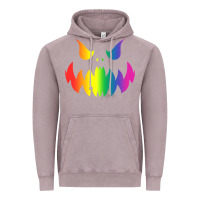 Vintage Zinc halloween gay lesbians pride pumpkin lgbt pride Vintage Hoodie - maiPhamDesign