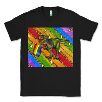 Black lgbtq dinosaur t rex tumbler Classic Tee - Artiststas