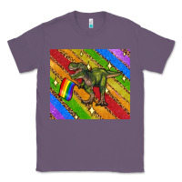 Lavender lgbtq dinosaur t rex tumbler Classic Tee - Artiststas