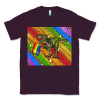 Plum lgbtq dinosaur t rex tumbler Classic Tee - Artiststas