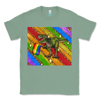 Sage lgbtq dinosaur t rex tumbler Classic Tee - Artiststas