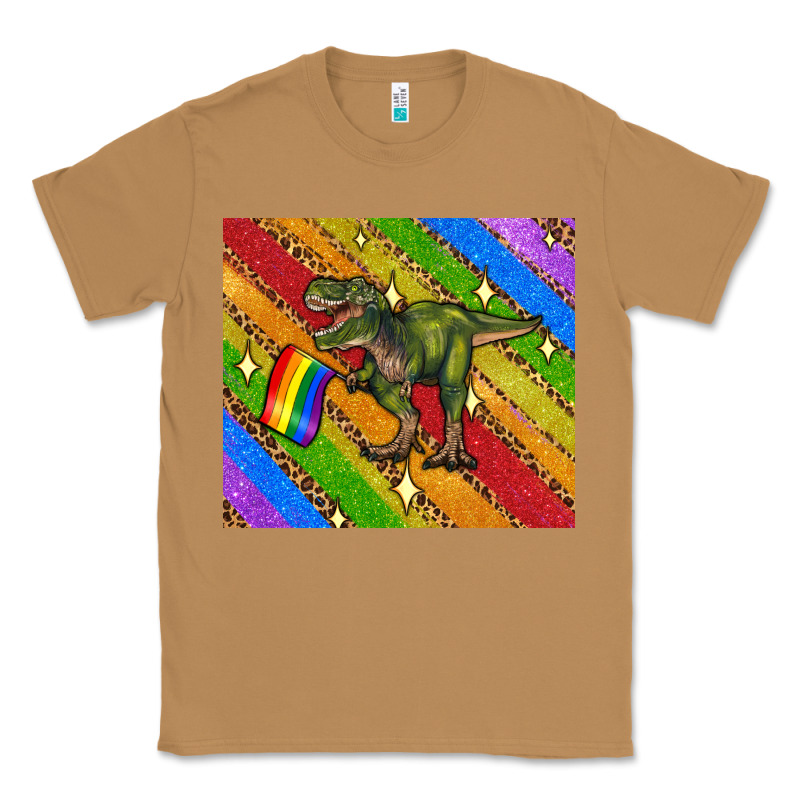 Lgbtq Dinosaur T Rex Tumbler Classic Tee by Artiststas | Teevron