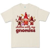 Bone Chilling with my gnomies Valentine's Day Premium Tee - HowdyJamesFarm