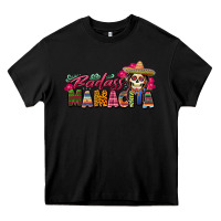 Black Badass Mamacita Heavy Core Tee - texasbilliewilder