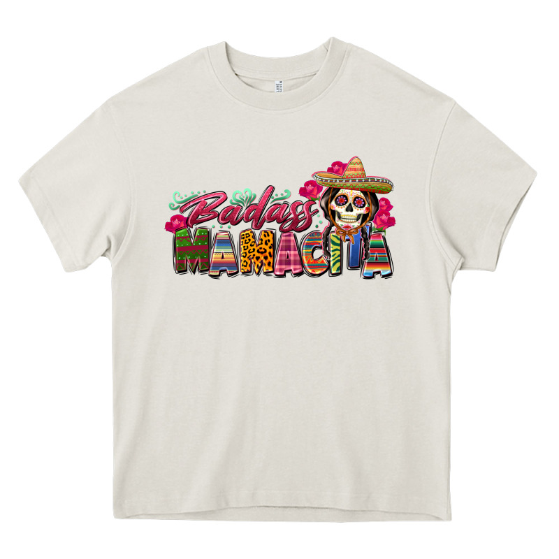 Badass Mamacita Heavy Core Tee by texasbilliewilder | Teevron
