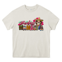 Cream Badass Mamacita Heavy Core Tee - texasbilliewilder